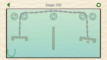 フィジックスライン (ブレーンストーミングゲーム) ゲームのスクリーンショット