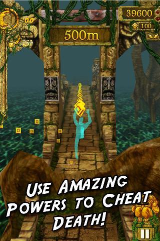 Temple Run ภาพหน้าจอเกม