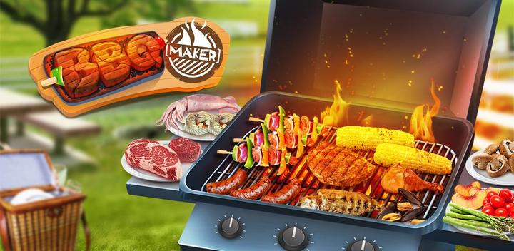 Banner of BBQ Kitchen Grill Cooking Game 