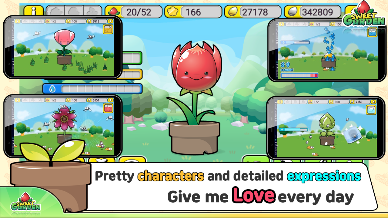 SweetGarden Game Screenshot