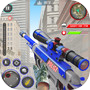 Icon of Police Sniper Gun Shooting 3D