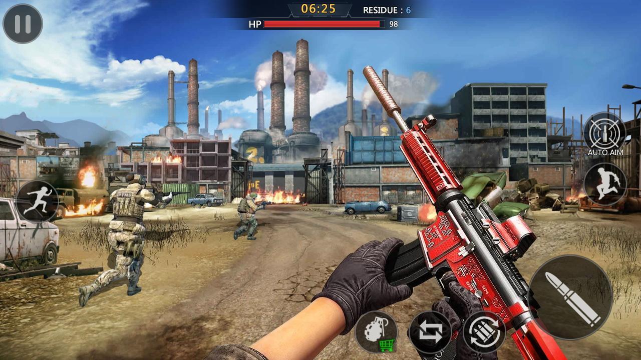 Screenshot of Future Action : Battle for Utopia. Free FPS games