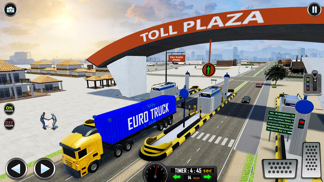 Screenshot of Euro Truck Games: Driving Sim
