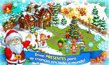 Captura de Tela do Jogo Granja Ano Novo de Papai Noel