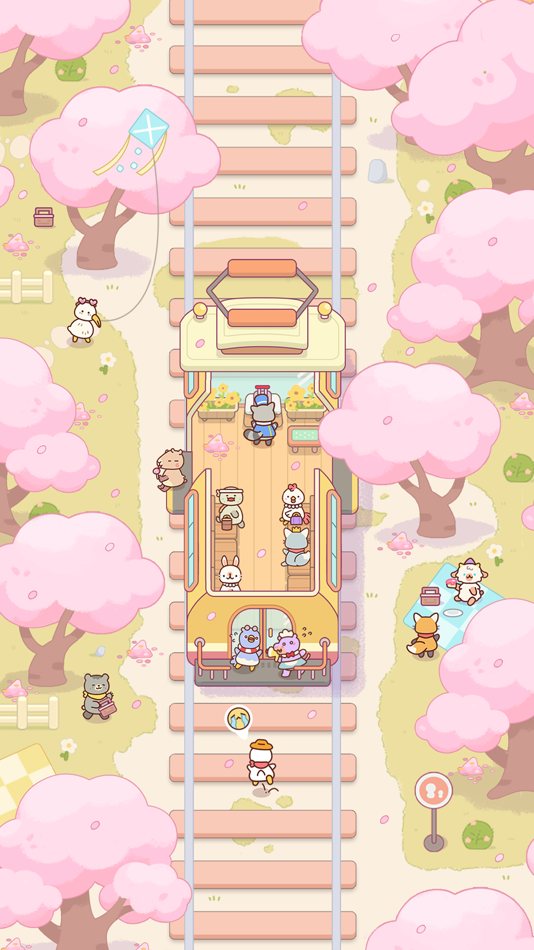 Screenshot of Animal Express - Train Tycoon