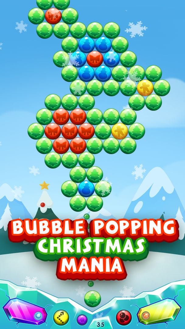 Bubble Pop Holidays ภาพหน้าจอเกม