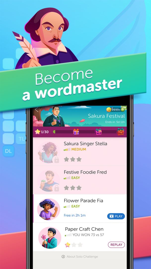 Words With Friends 2 Word Game ภาพหน้าจอเกม