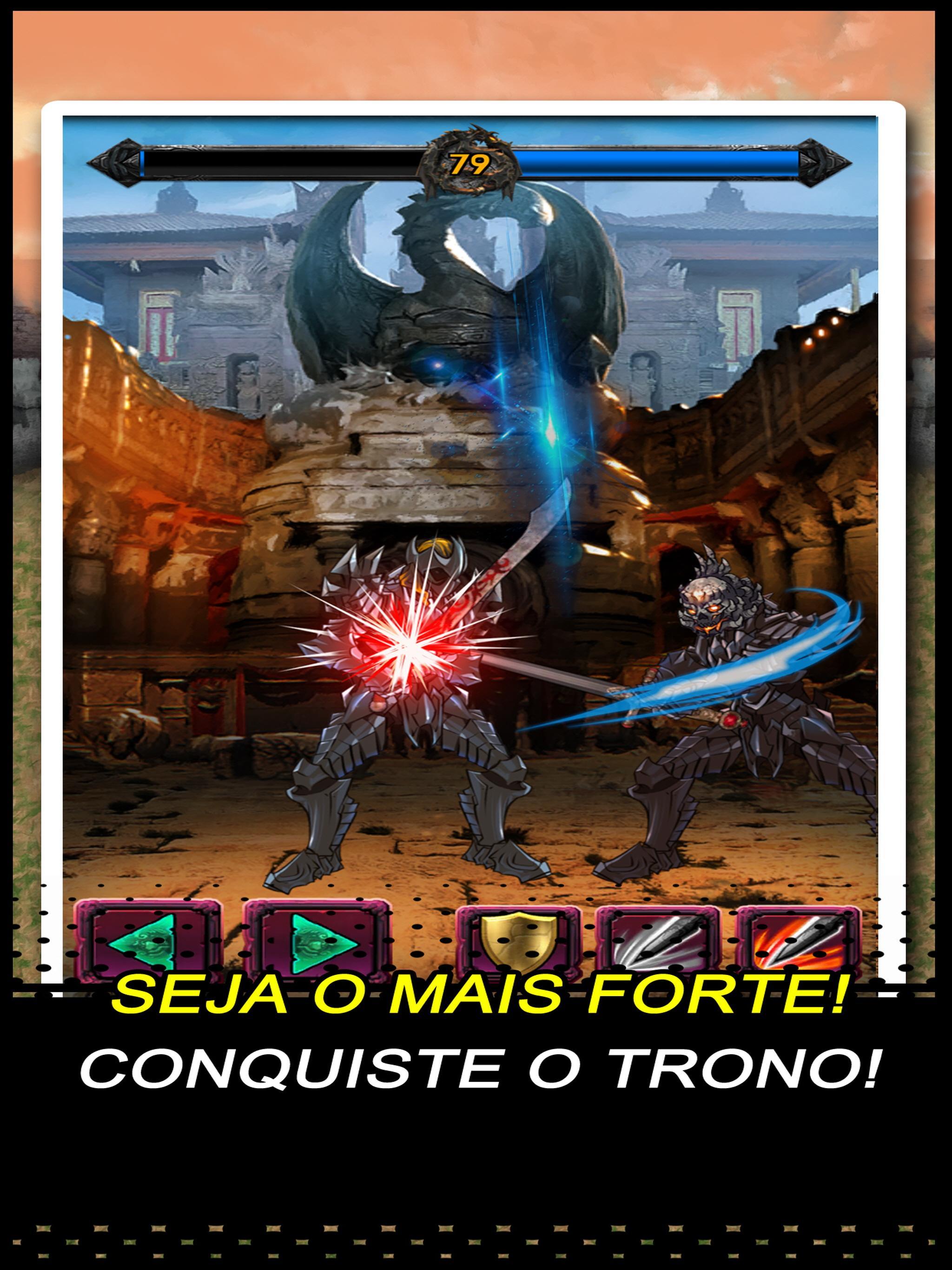 Captura de Tela do Jogo sword of thrones : Idle game