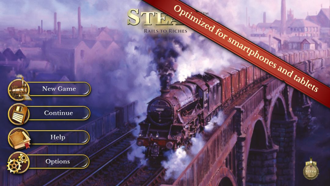 Screenshot of Steam: Rails to Riches