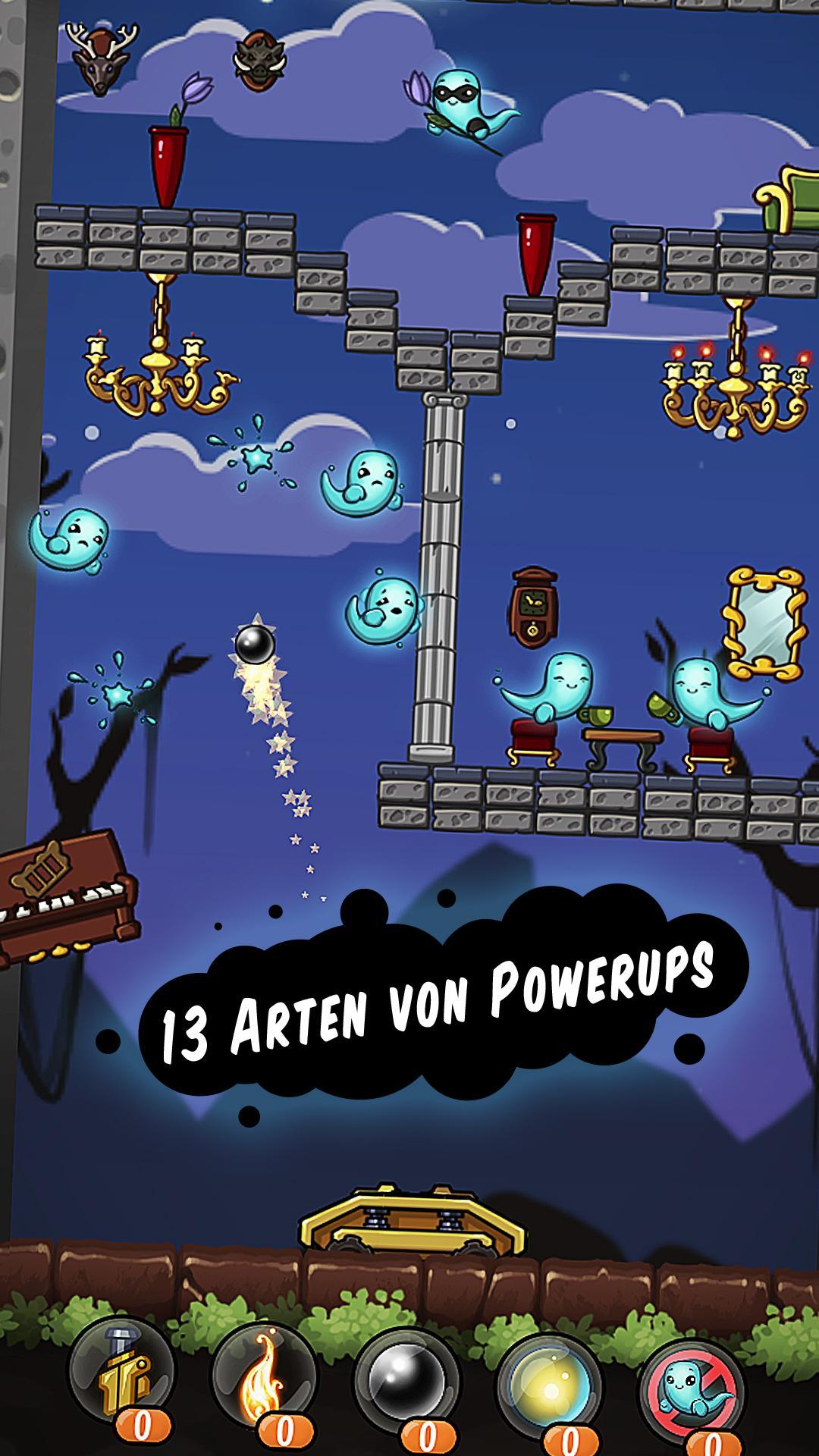 Скриншот игры Brick Breaker - Ghostanoid