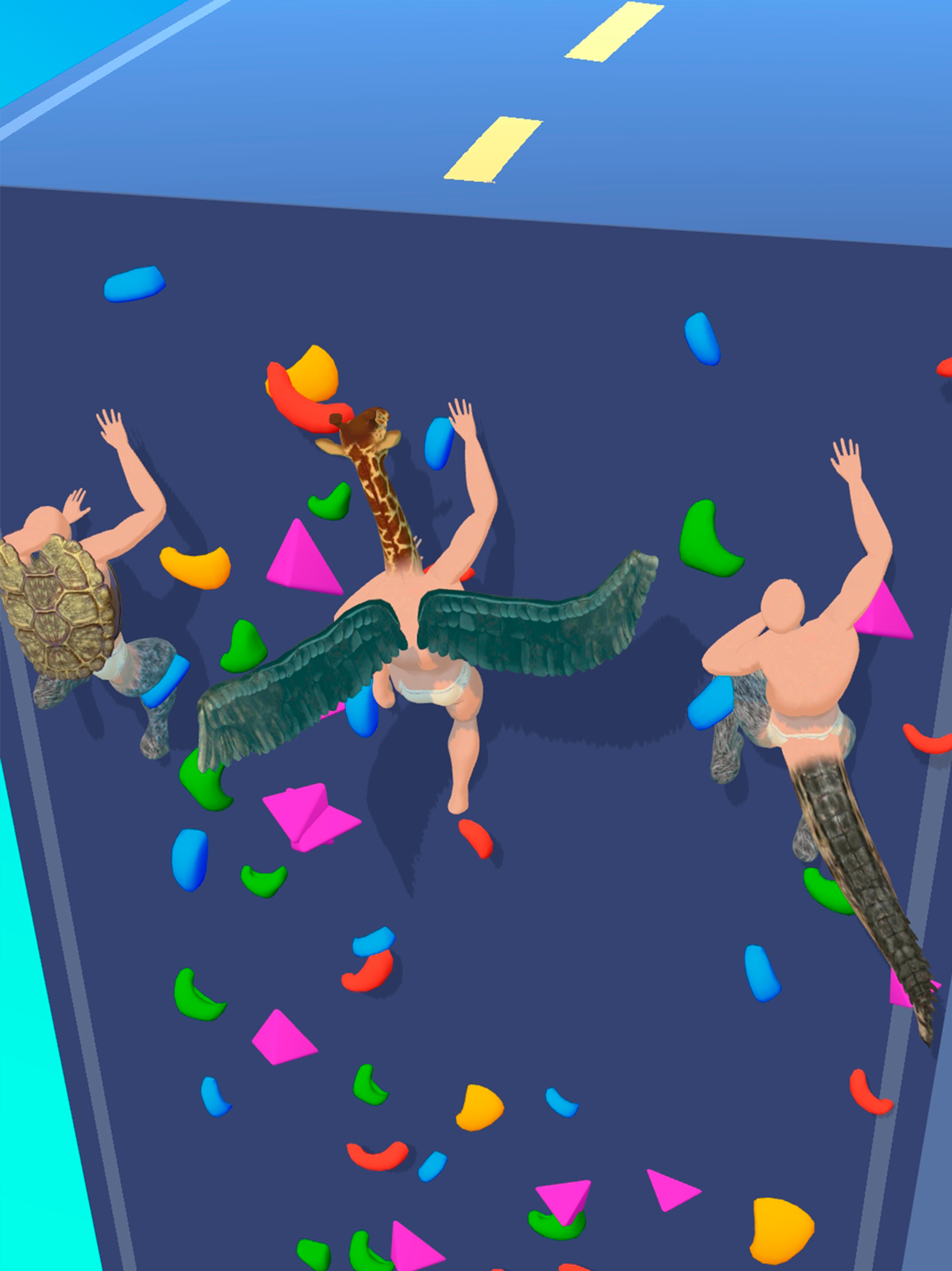 Merge Animals 3D - Mutant race Game Screenshot