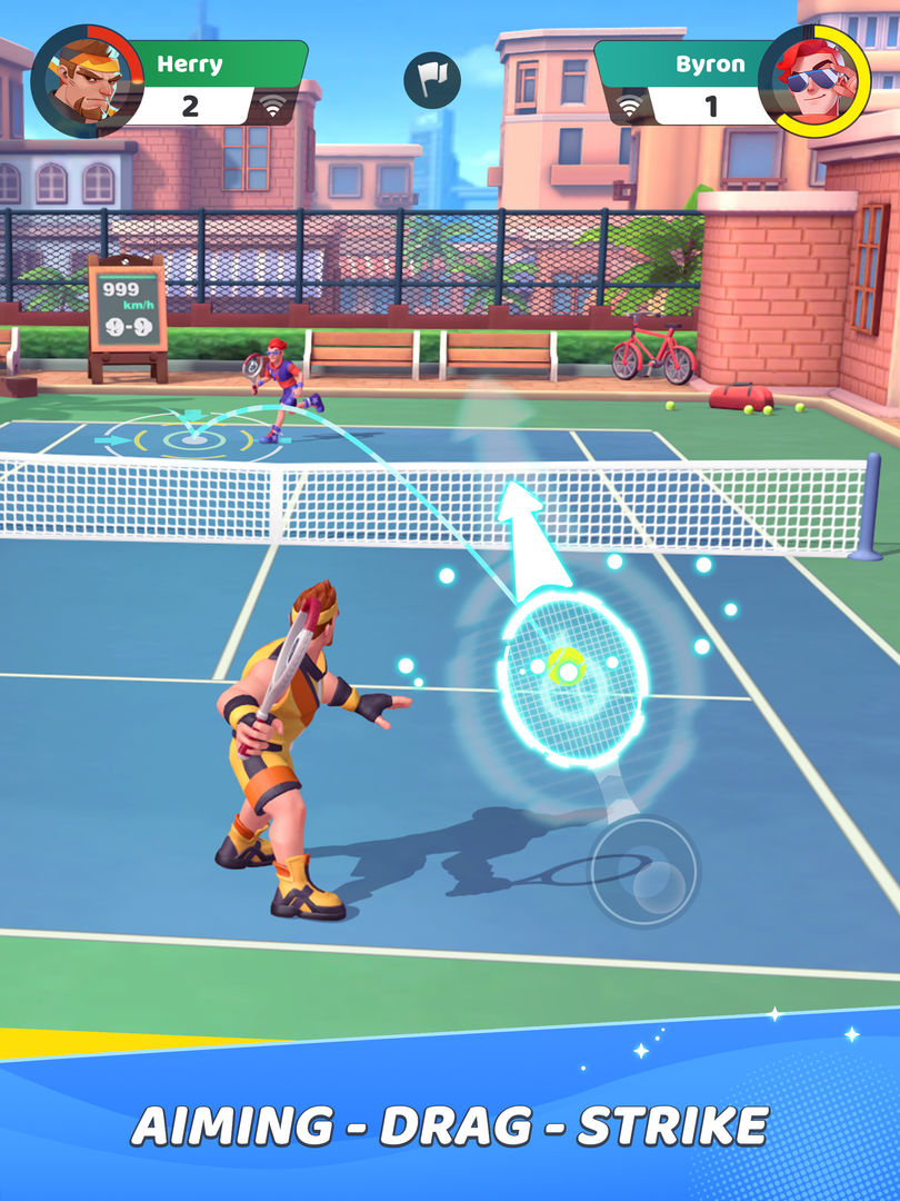 Extreme Tennis™ screenshot game