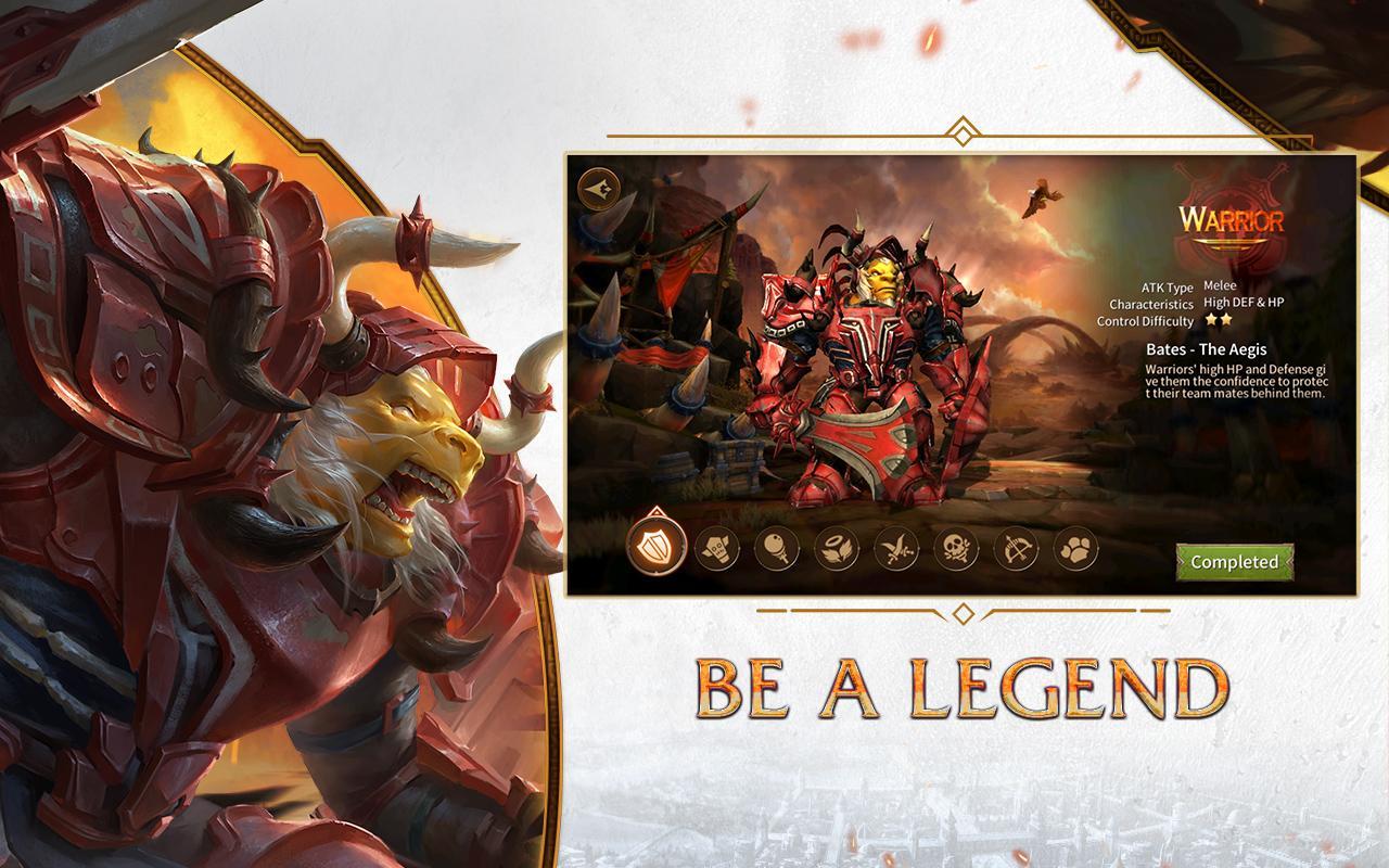 Era of Legends - Epic war for the thrones of gods 게임 스크린샷