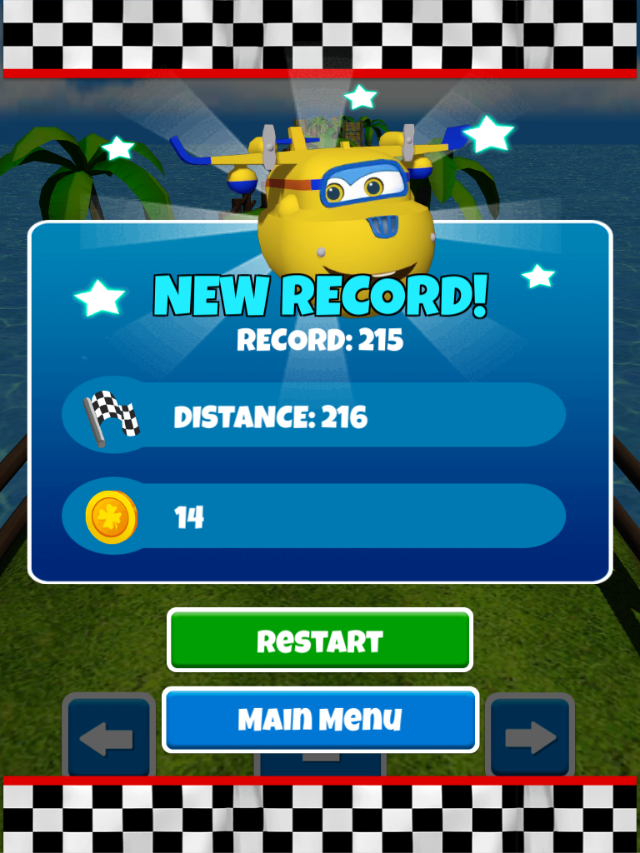 Super kid plane Game Screenshot