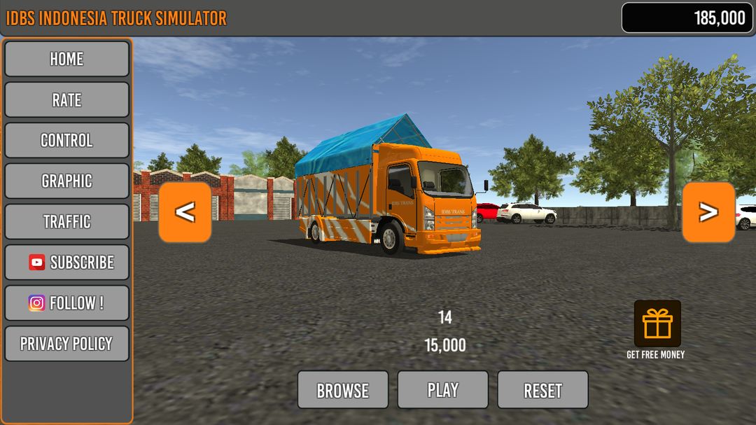 IDBS Indonesia Truck Simulator 게임 스크린 샷