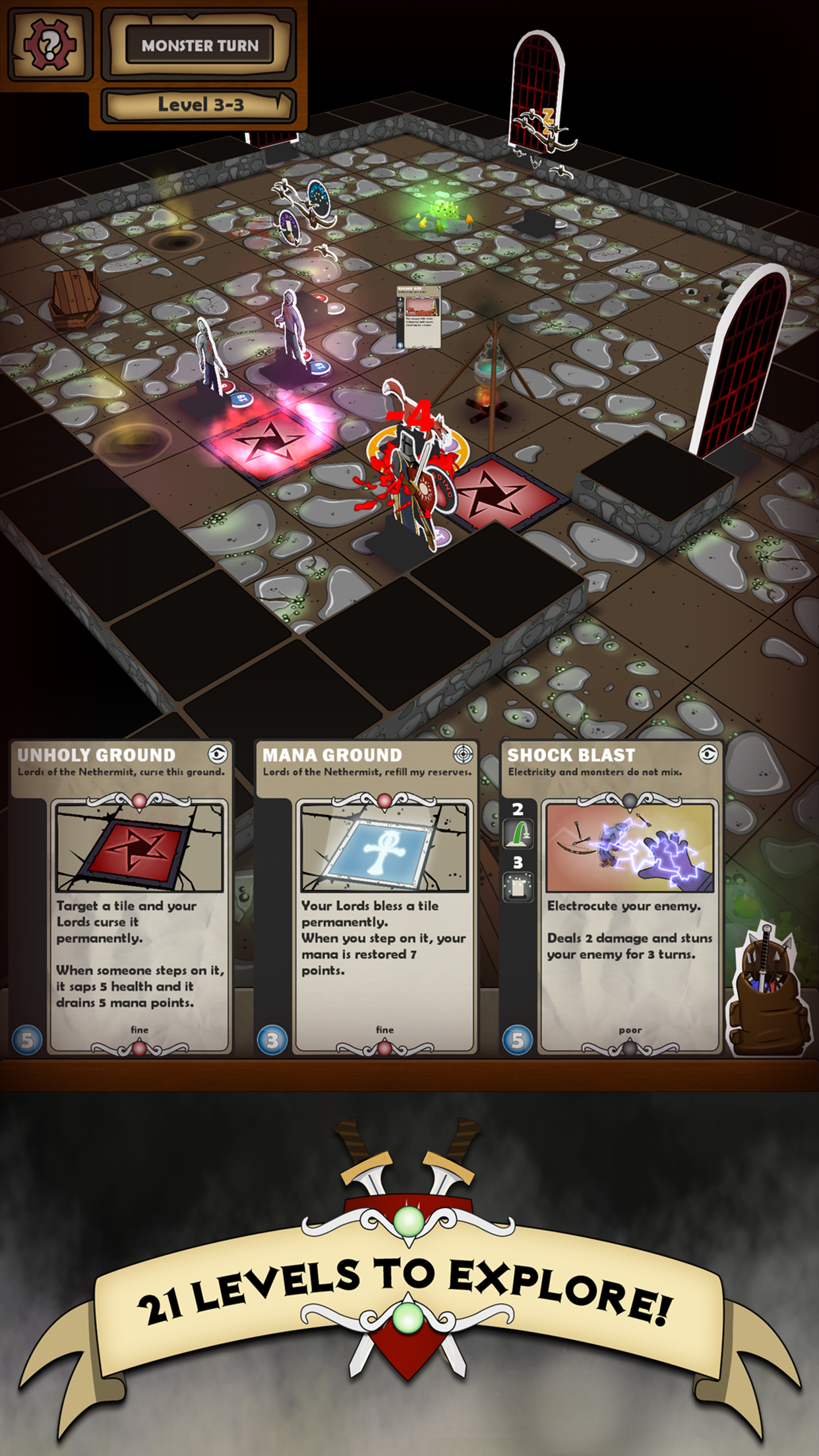 Скриншот игры Card Dungeon