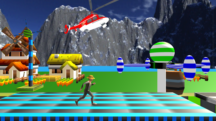 Stuntman Run Adventure Games Game Screenshot