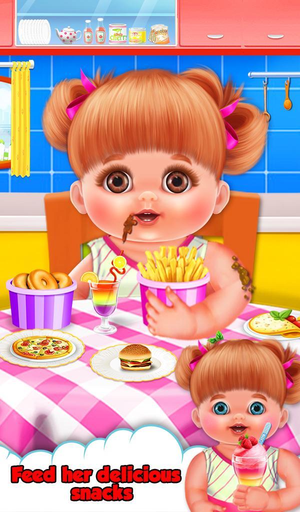Baby Ava Daily Activities Game Game Screenshot