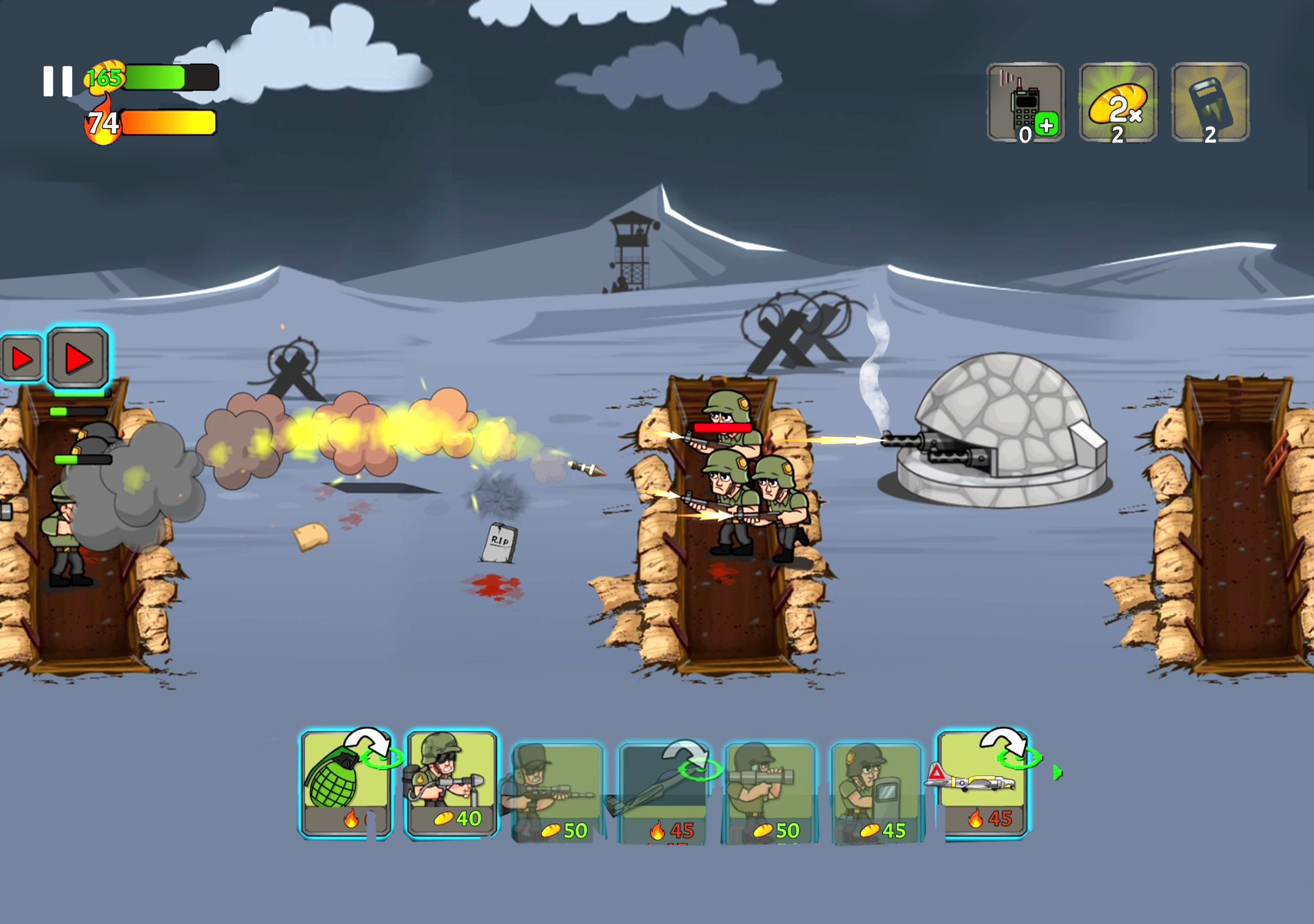 War Strategy Game: RTS WW2 Game Screenshot