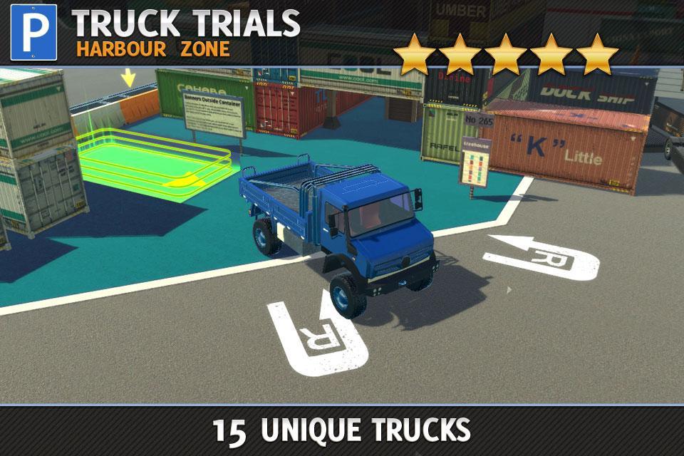 Truck Trials: Harbour Zone ภาพหน้าจอเกม