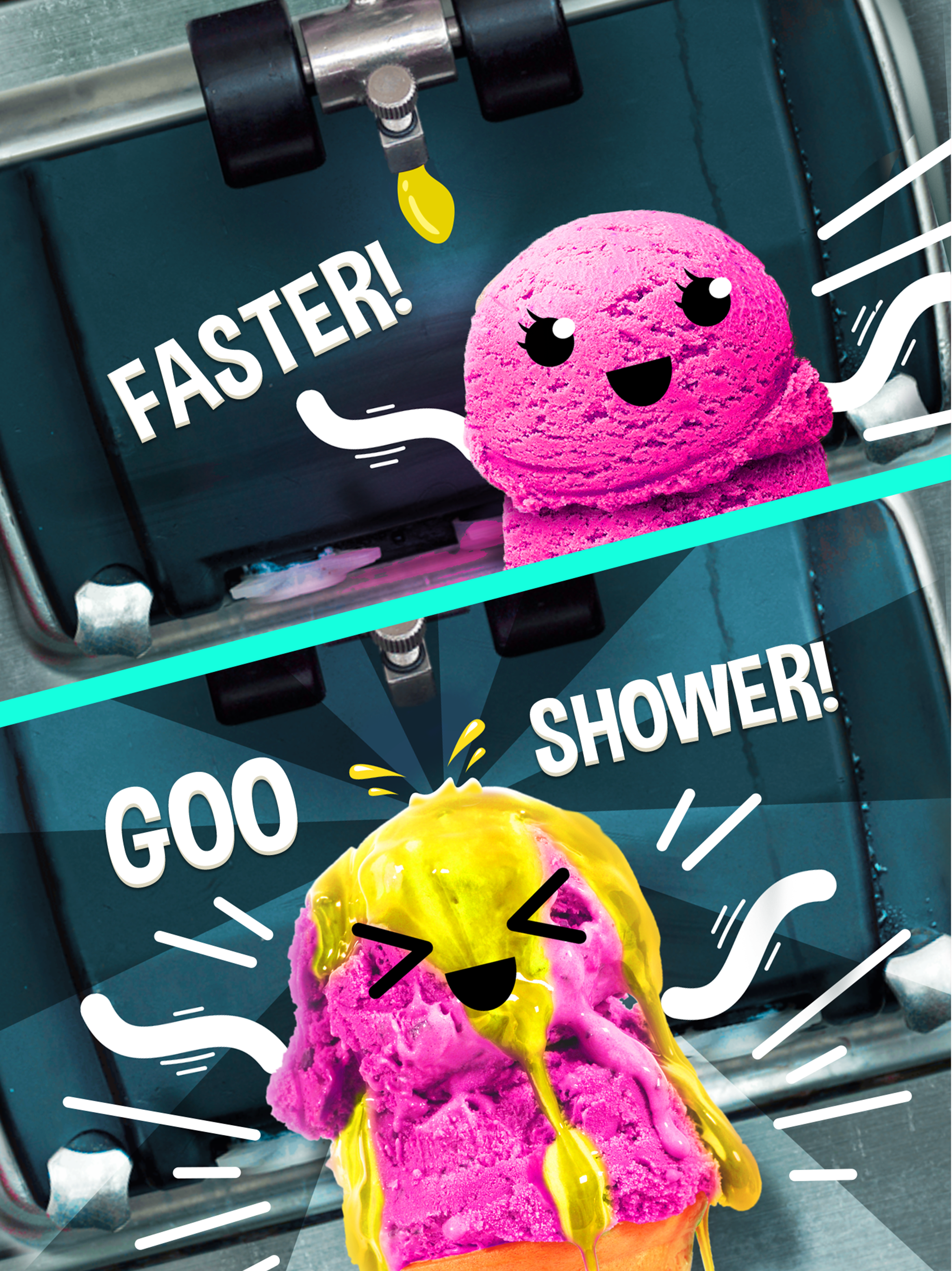 Secret Life of Food -  Funny and Cute Minigames ゲームのスクリーンショット