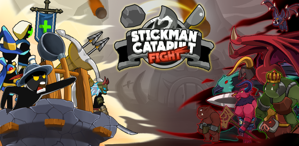 Captura de Tela do Vídeo de Stickman Catapult