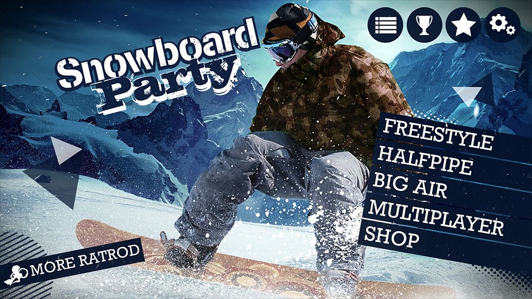 Screenshot of Snowboard Party
