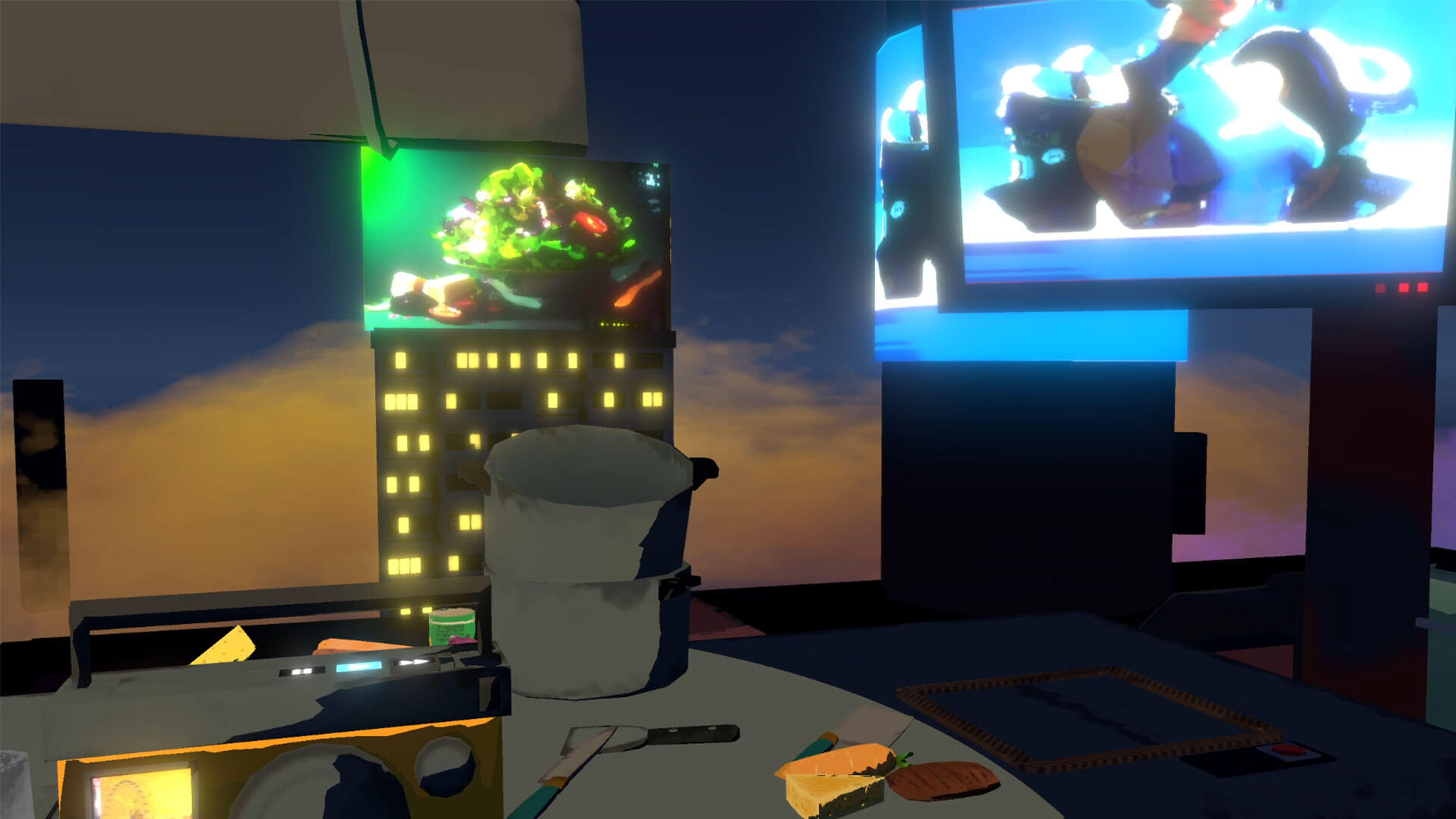 Cyber Puncake Game Screenshot