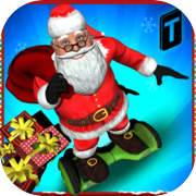 Hoverboard Rider 3D: Babbo Natale