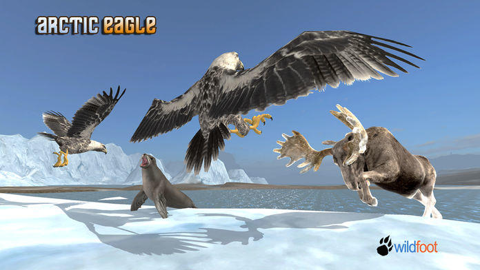 Скриншот игры Arctic Eagle