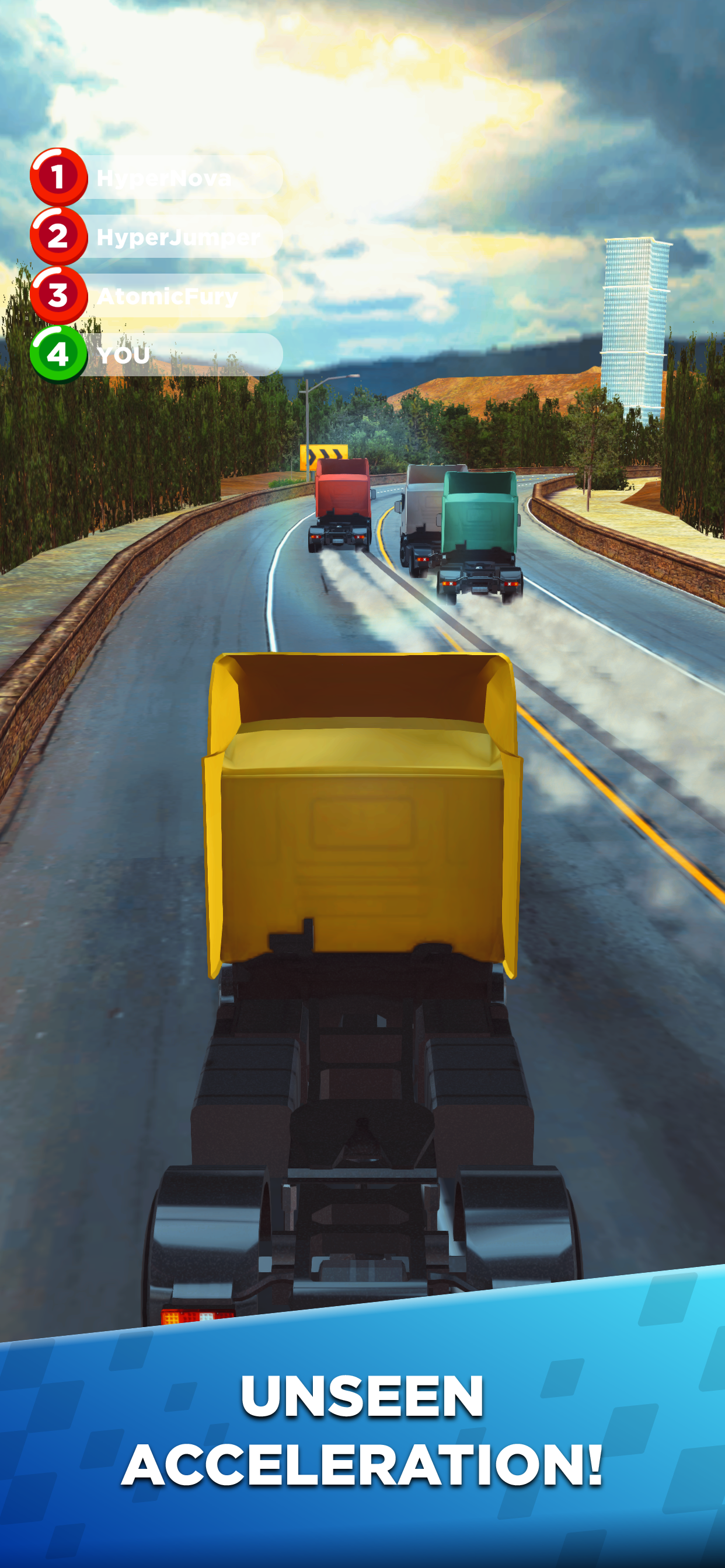 Truck Racer Game Screenshot