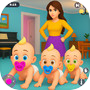 New Mother Baby Triplets Family Simulator 아이콘
