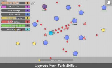 Captura de Tela do Jogo Diepio Mobile