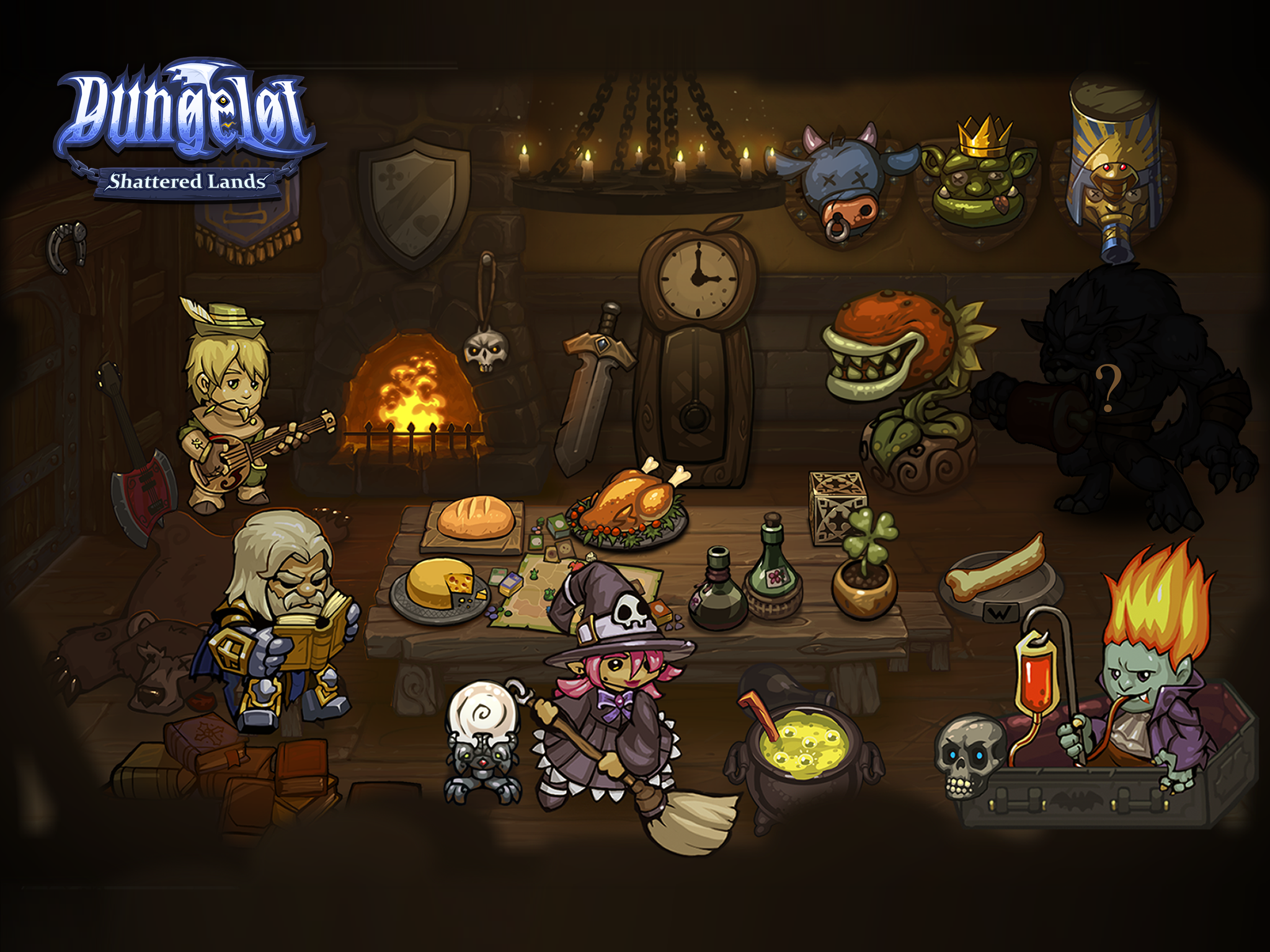 Dungelot Shattered Lands Game Screenshot