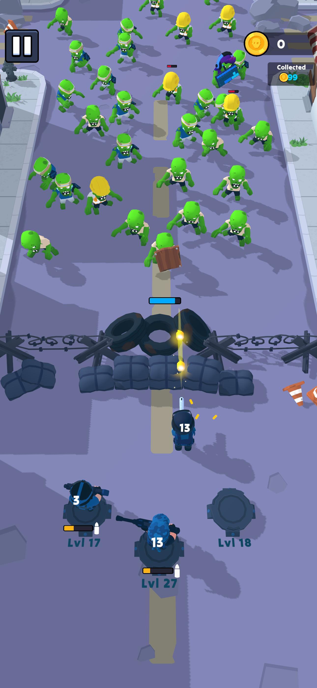 World Z Defense Game Screenshot