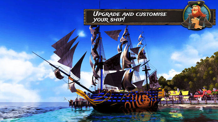 Pirate Quest: Blast Enemies and Loot Treasure! Game Screenshot