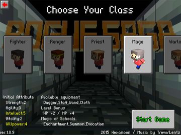 Rogue Saga ภาพหน้าจอเกม