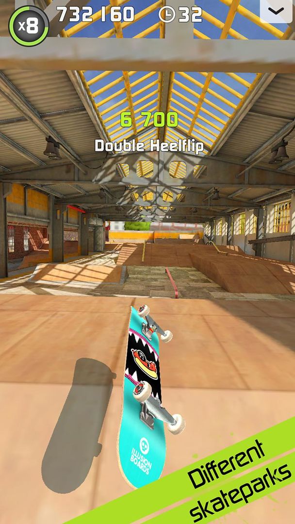 Touchgrind Skate 2 ภาพหน้าจอเกม