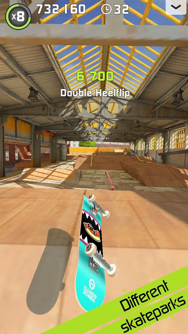 Screenshot of Touchgrind Skate 2