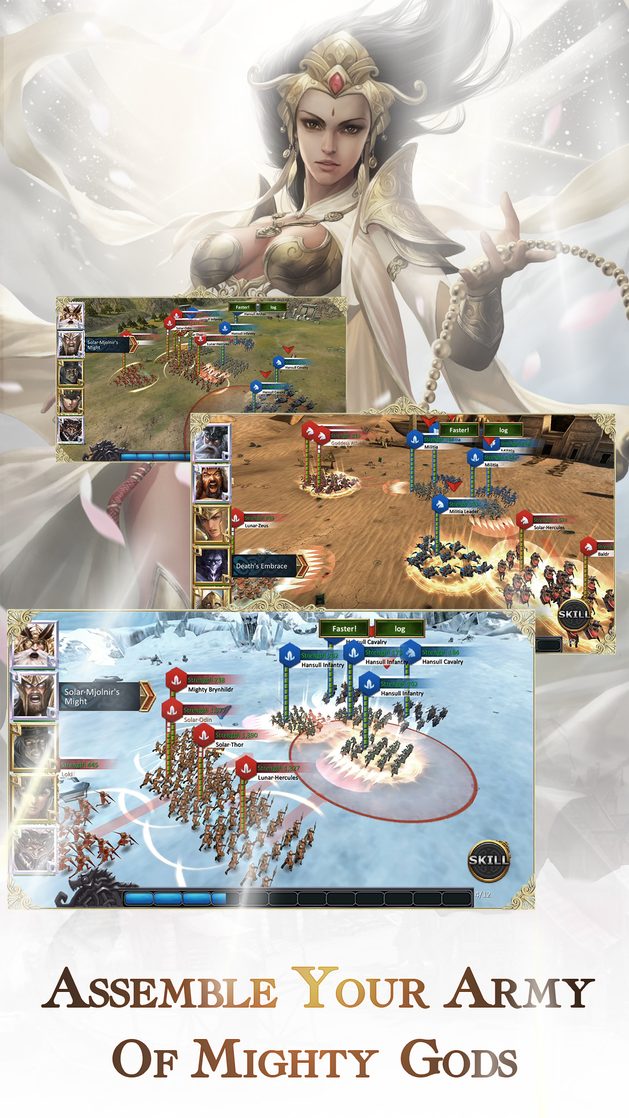 War of Gods:DESTINED ภาพหน้าจอเกม