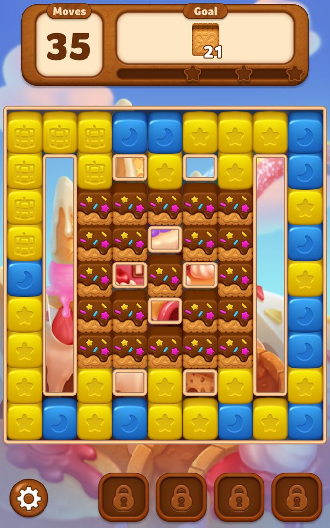 Screenshot of Sweet Blast: Cookie Land