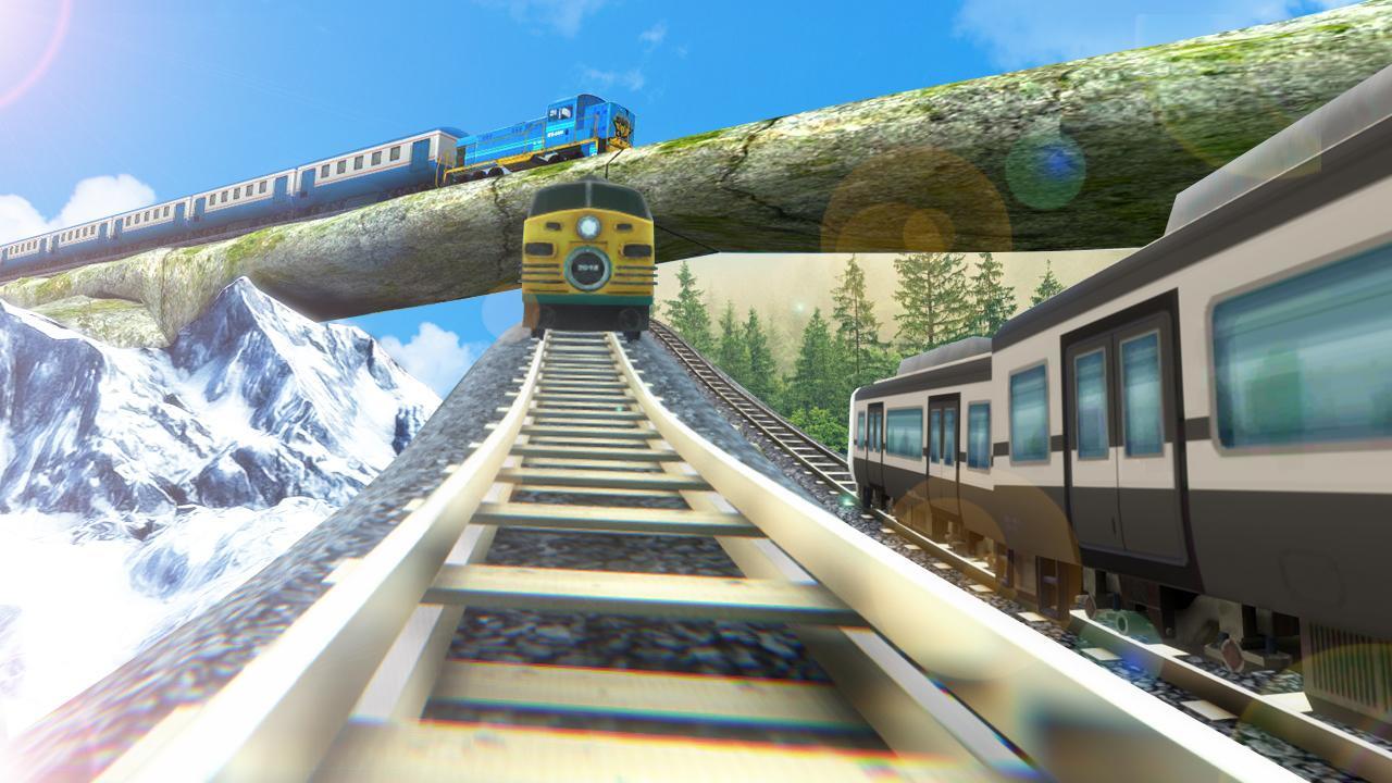 Train Racing 3D 2024 Game Screenshot
