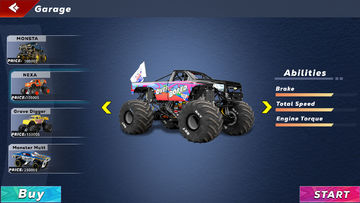 Ảnh chụp màn hình Monster Truck Mud Games