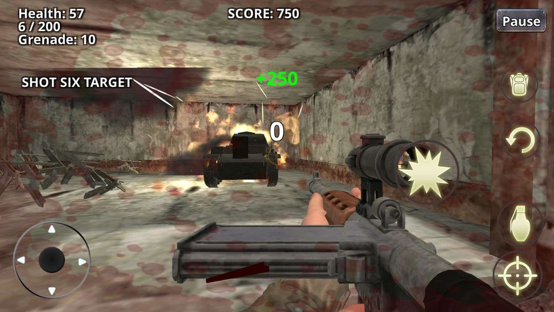 War Battleground WW2 Shooter screenshot game