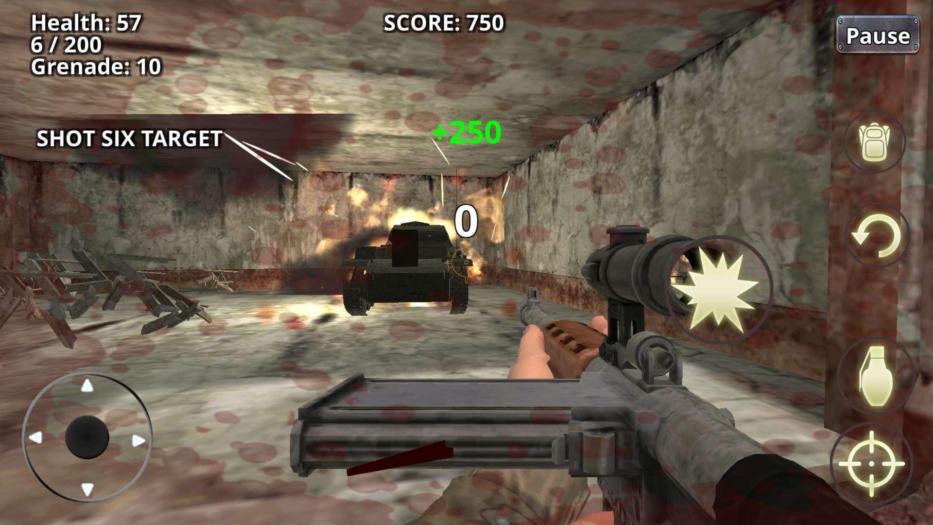War Battleground WW2 Shooter Game Screenshot