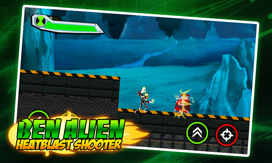 Ben Alien Heartblast - Galaxy Alien Shooter Game Screenshot