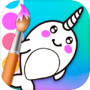 Biểu tượng của Kawaii Coloring Book