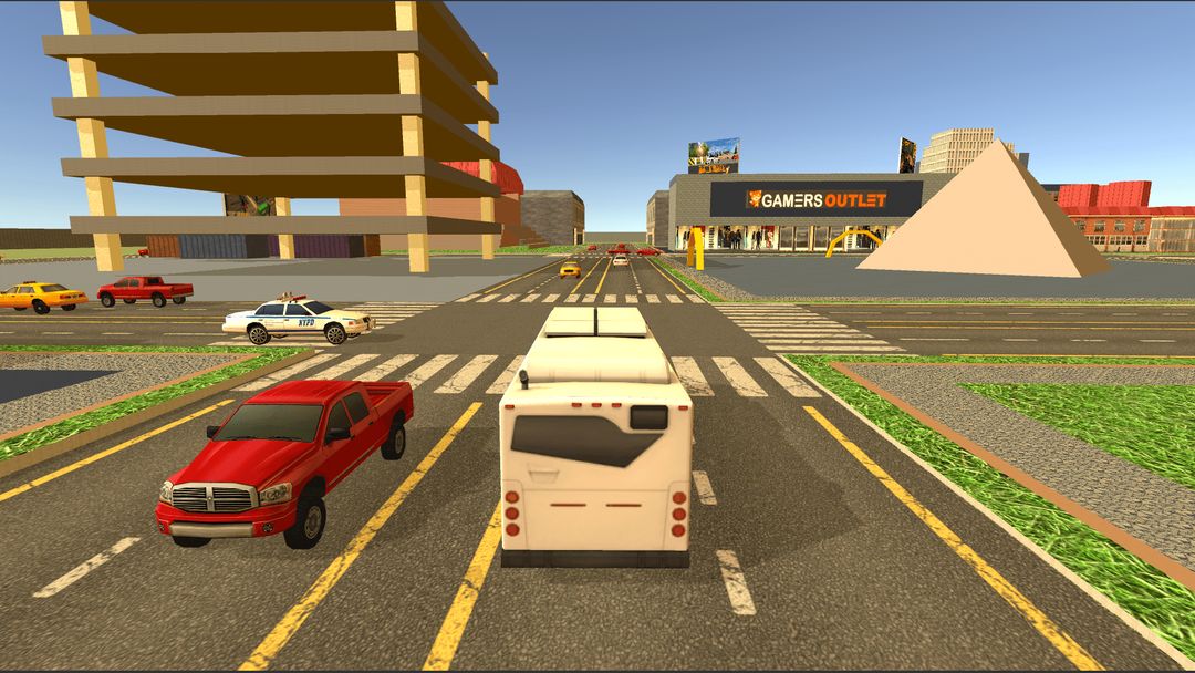 City Bus Driver 3D ภาพหน้าจอเกม