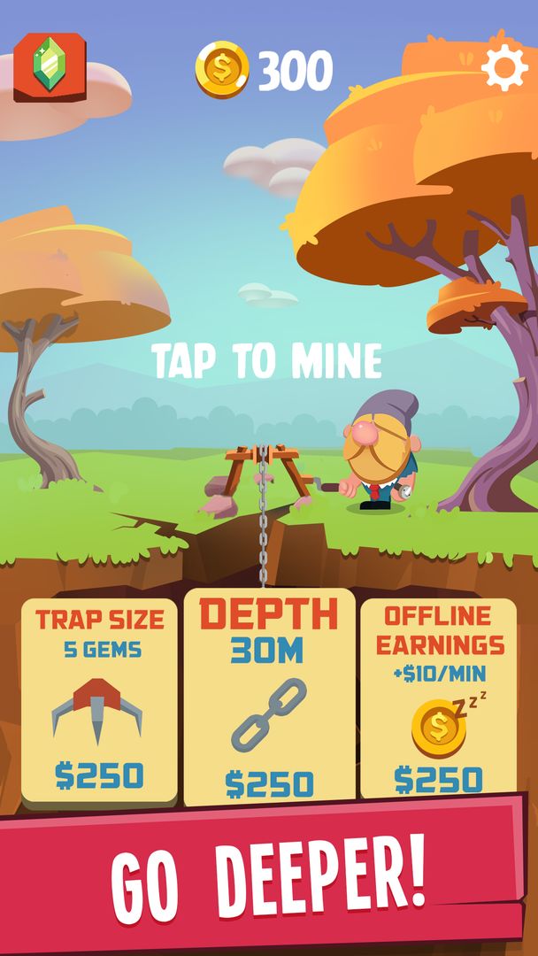 Diggy Diggy Miner screenshot game