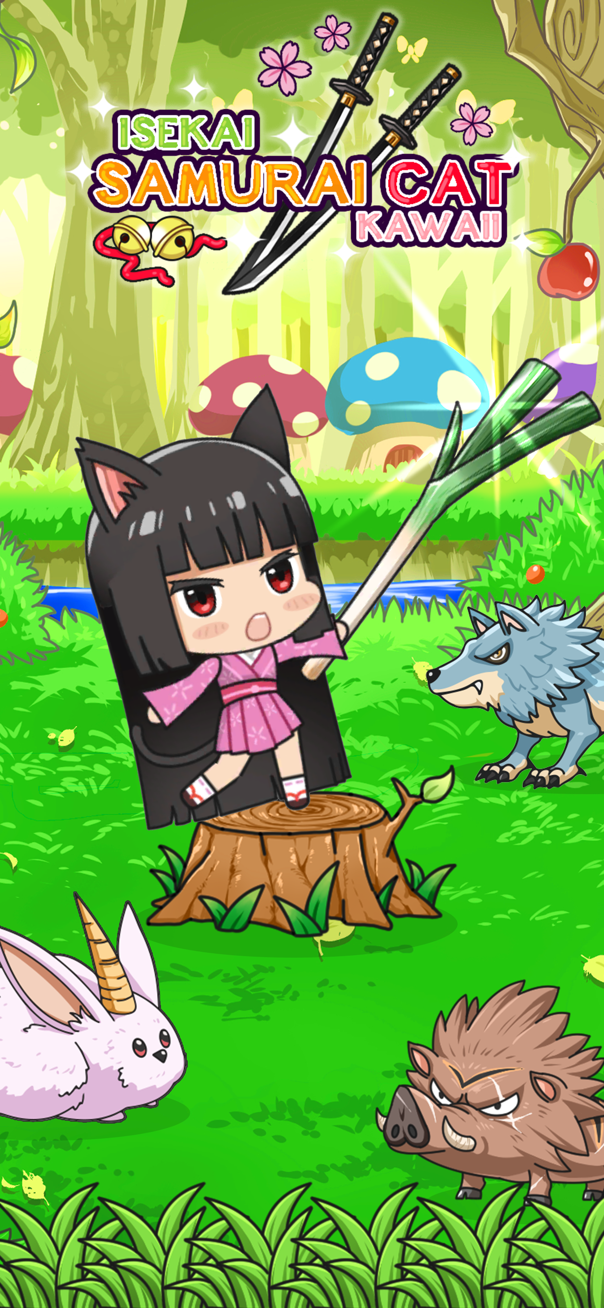 Screenshot 1 of Isekai-Samurai-Katze Kawaii 